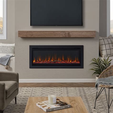 for living electric fireplace insert